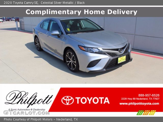 2020 Toyota Camry SE in Celestial Silver Metallic