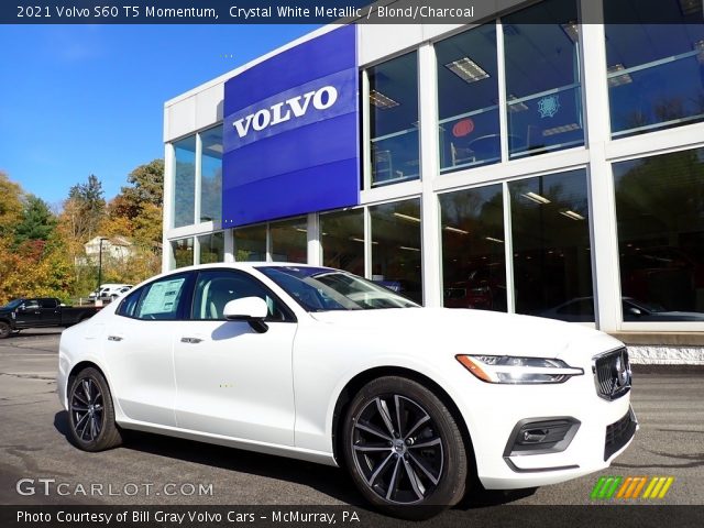 2021 Volvo S60 T5 Momentum in Crystal White Metallic