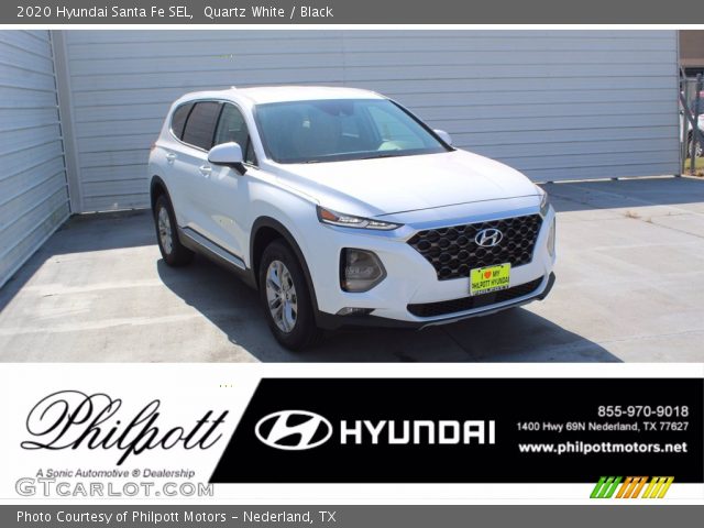 2020 Hyundai Santa Fe SEL in Quartz White