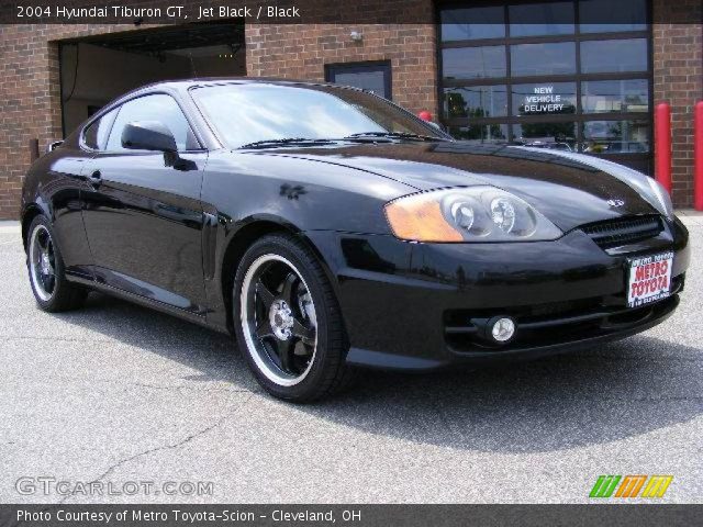 2004 Hyundai Tiburon GT in Jet Black