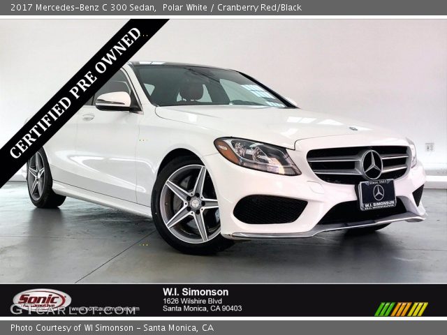2017 Mercedes-Benz C 300 Sedan in Polar White
