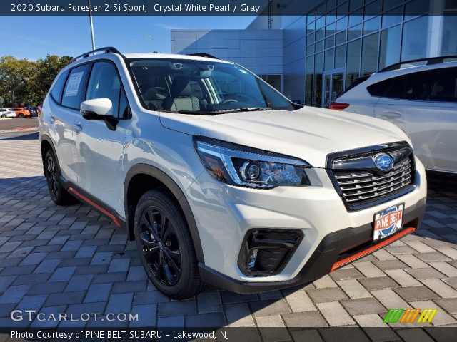 2020 Subaru Forester 2.5i Sport in Crystal White Pearl