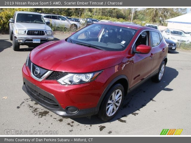 2019 Nissan Rogue Sport S AWD in Scarlet Ember Tintcoat