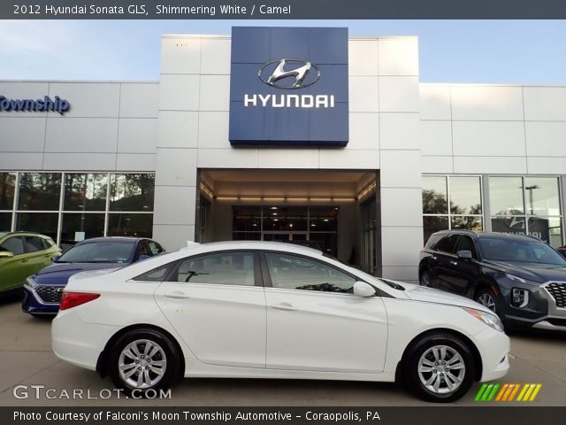 2012 Hyundai Sonata GLS in Shimmering White