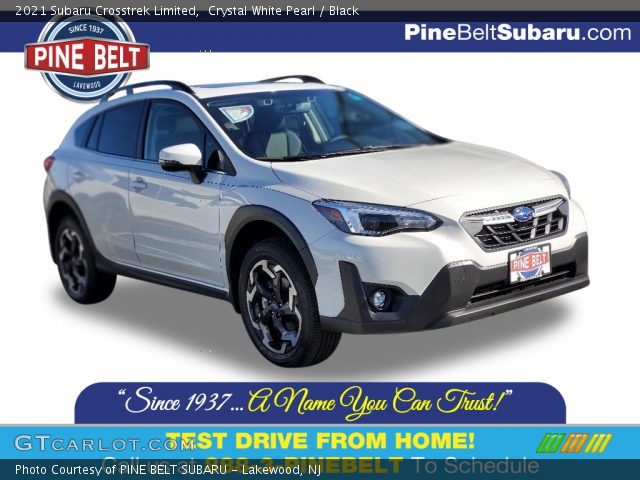 2021 Subaru Crosstrek Limited in Crystal White Pearl