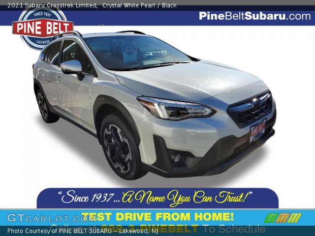 2021 Subaru Crosstrek Limited in Crystal White Pearl