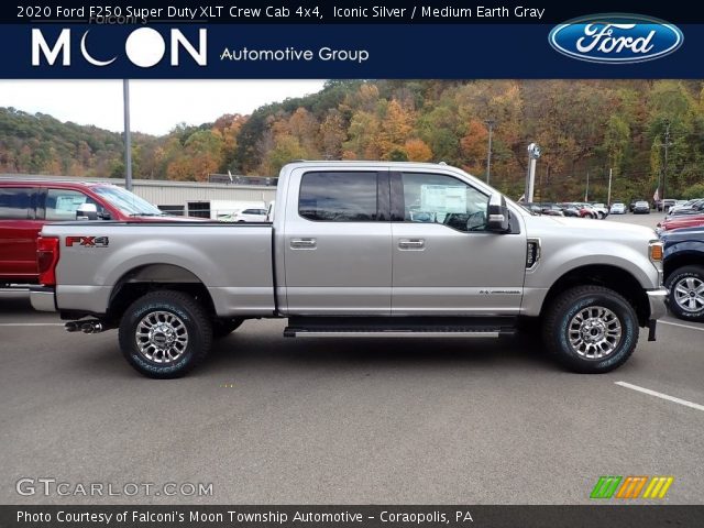 2020 Ford F250 Super Duty XLT Crew Cab 4x4 in Iconic Silver