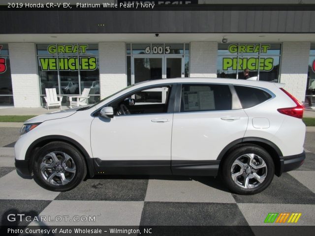 2019 Honda CR-V EX in Platinum White Pearl