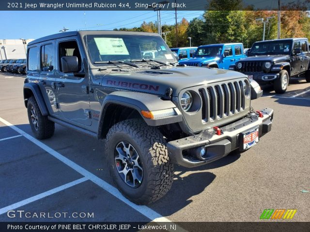 2021 Jeep Wrangler Unlimited Rubicon 4x4 in Sting-Gray