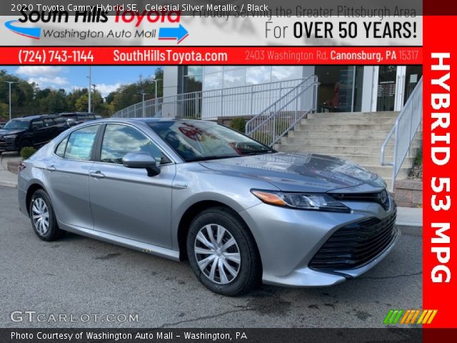 2020 Toyota Camry Hybrid SE in Celestial Silver Metallic