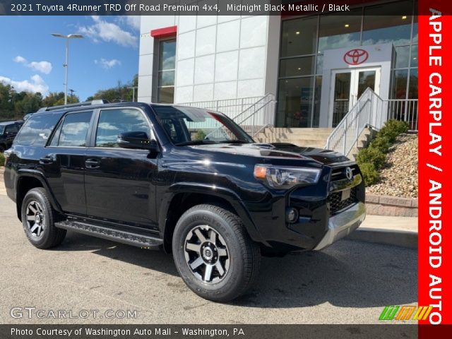 2021 Toyota 4Runner TRD Off Road Premium 4x4 in Midnight Black Metallic
