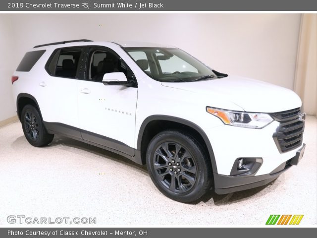 2018 Chevrolet Traverse RS in Summit White