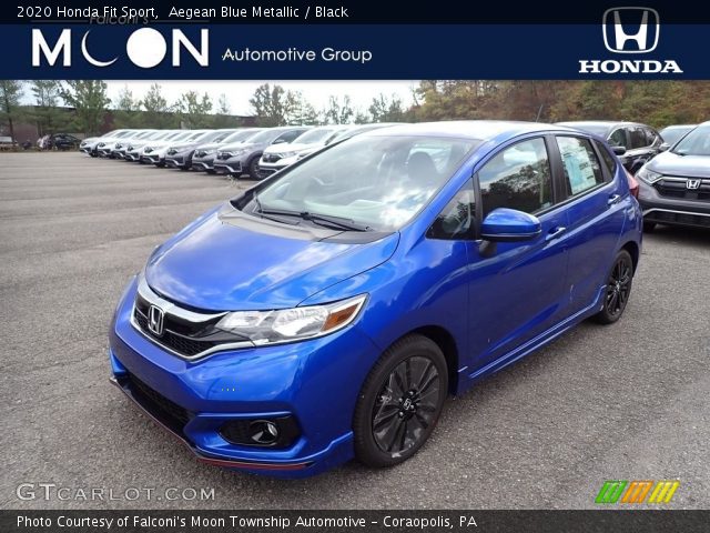 2020 Honda Fit Sport in Aegean Blue Metallic