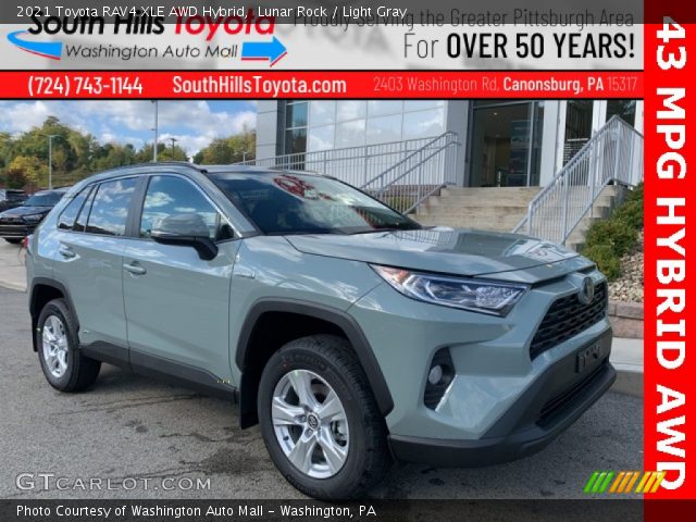 2021 Toyota RAV4 XLE AWD Hybrid in Lunar Rock