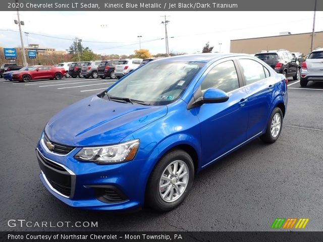 2020 Chevrolet Sonic LT Sedan in Kinetic Blue Metallic