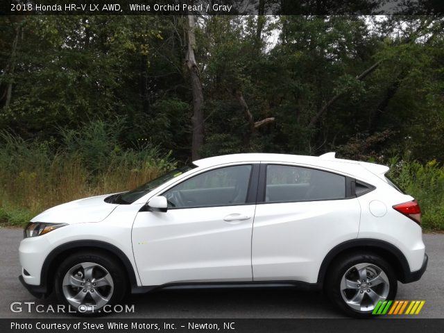 2018 Honda HR-V LX AWD in White Orchid Pearl