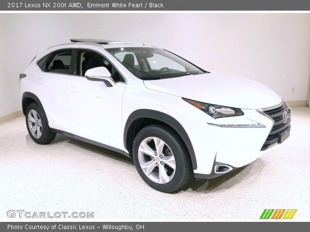2017 Lexus NX 200t AWD in Eminent White Pearl