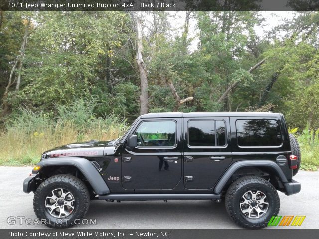 2021 Jeep Wrangler Unlimited Rubicon 4x4 in Black