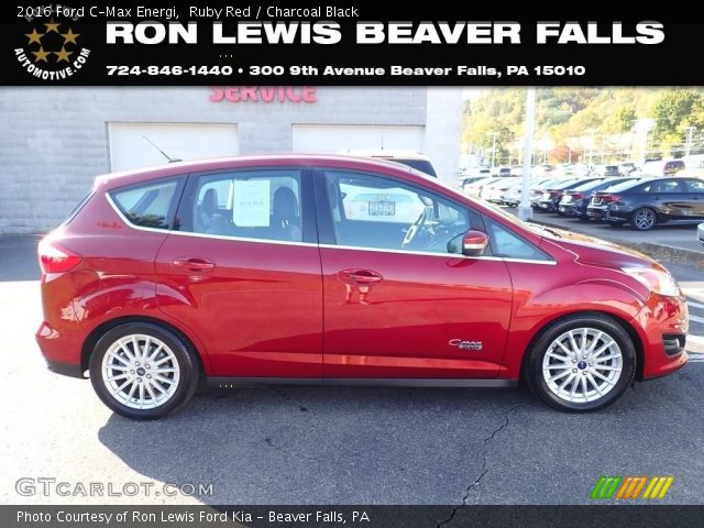 2016 Ford C-Max Energi in Ruby Red