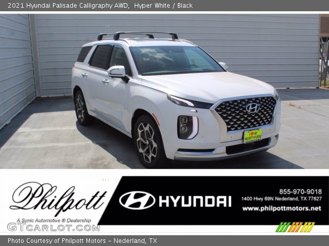 2021 Hyundai Palisade Calligraphy AWD in Hyper White