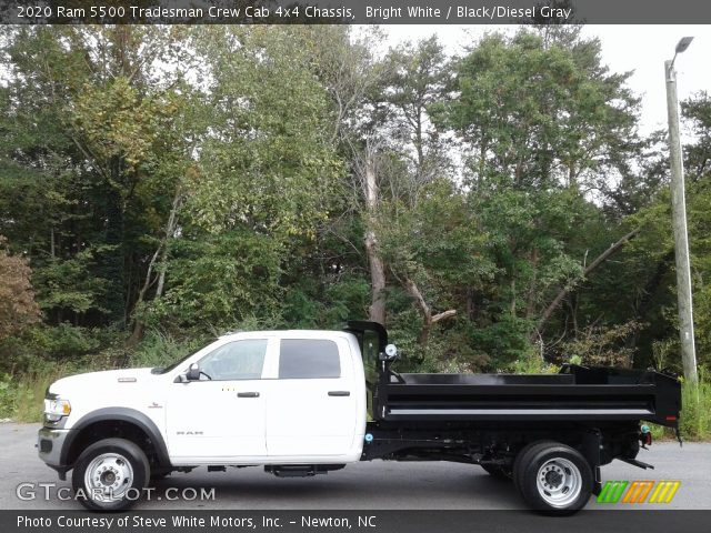 2020 Ram 5500 Tradesman Crew Cab 4x4 Chassis in Bright White
