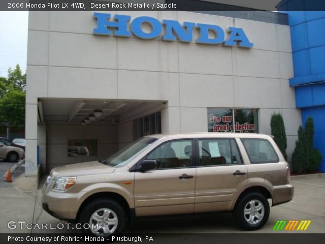2006 Honda Pilot LX 4WD in Desert Rock Metallic