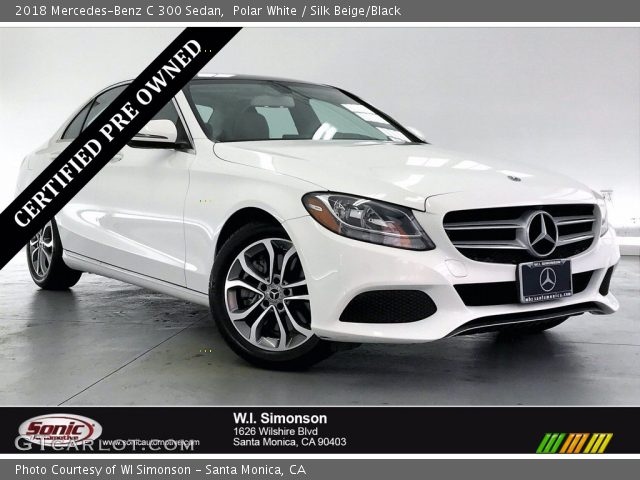 2018 Mercedes-Benz C 300 Sedan in Polar White