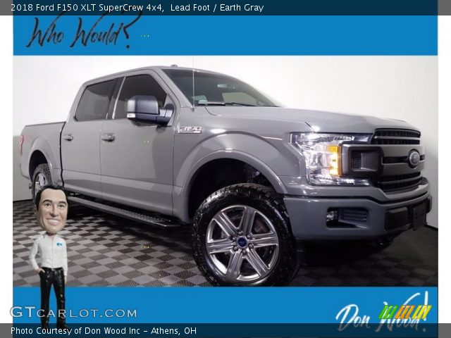 2018 Ford F150 XLT SuperCrew 4x4 in Lead Foot