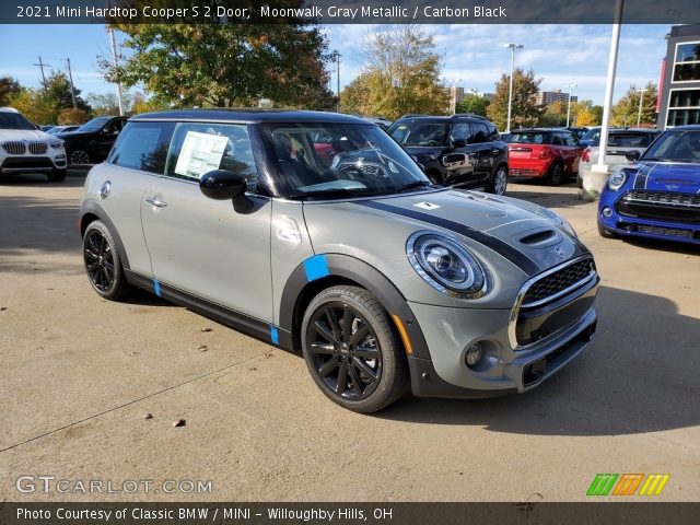 2021 Mini Hardtop Cooper S 2 Door in Moonwalk Gray Metallic