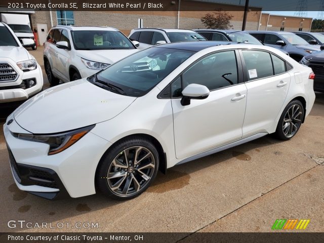 2021 Toyota Corolla SE in Blizzard White Pearl