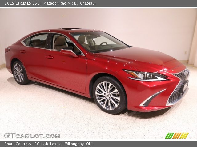2019 Lexus ES 350 in Matador Red Mica