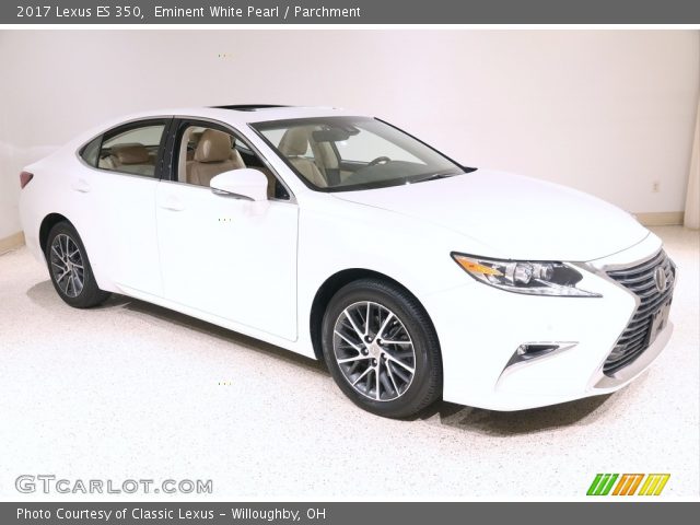 2017 Lexus ES 350 in Eminent White Pearl