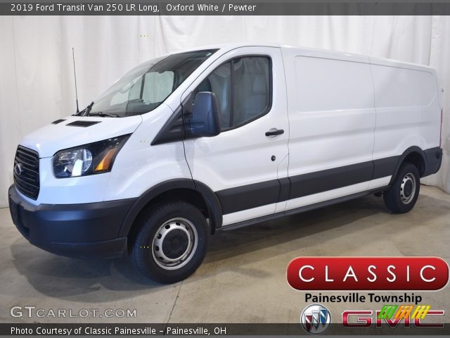 2019 Ford Transit Van 250 LR Long in Oxford White