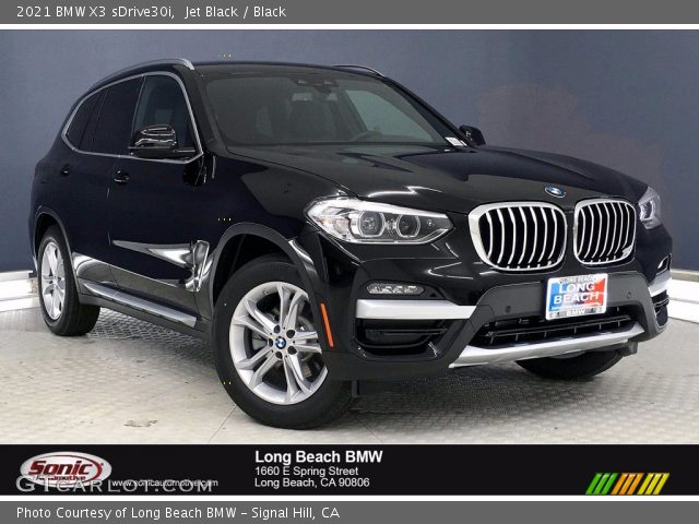 2021 BMW X3 sDrive30i in Jet Black