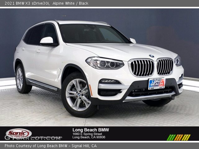 2021 BMW X3 sDrive30i in Alpine White