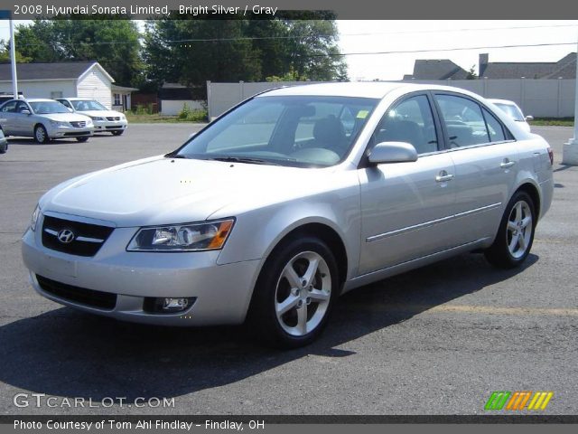 2008 Hyundai Sonata Limited in Bright Silver