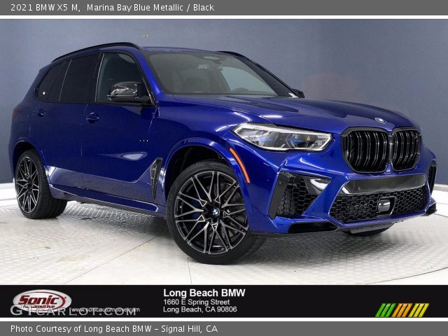 2021 BMW X5 M  in Marina Bay Blue Metallic