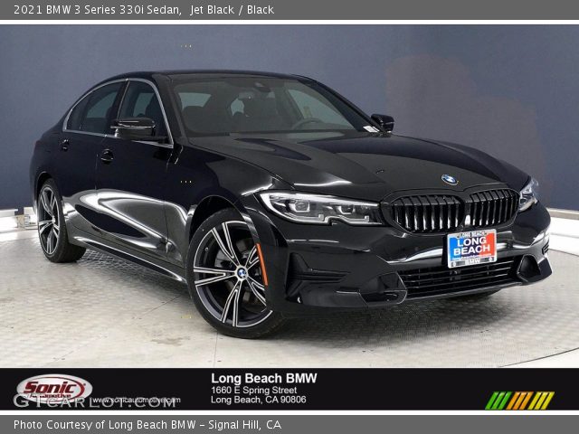 2021 BMW 3 Series 330i Sedan in Jet Black