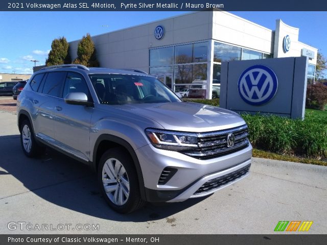 2021 Volkswagen Atlas SEL 4Motion in Pyrite Silver Metallic