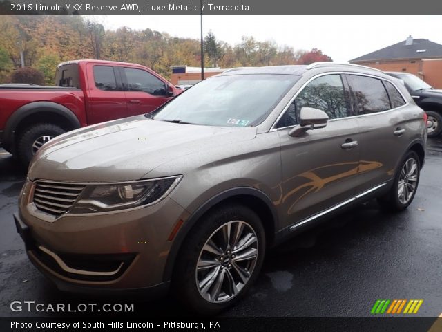2016 Lincoln MKX Reserve AWD in Luxe Metallic