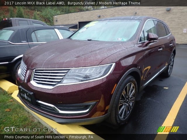 2017 Lincoln MKX Black Label AWD in Burgundy Velvet