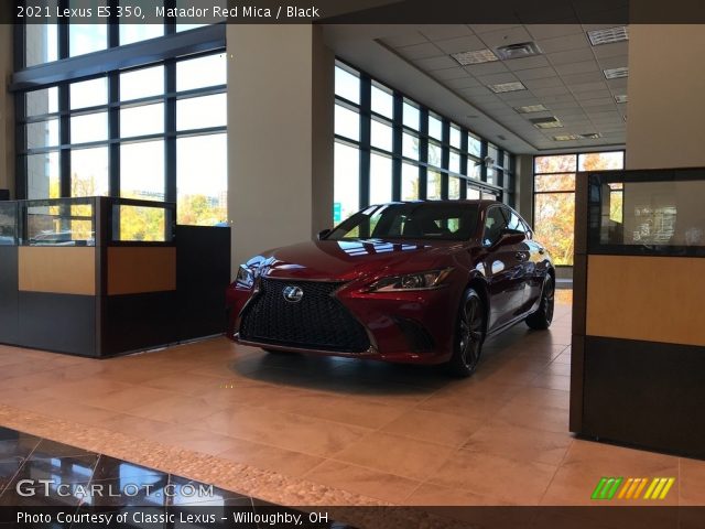 2021 Lexus ES 350 in Matador Red Mica