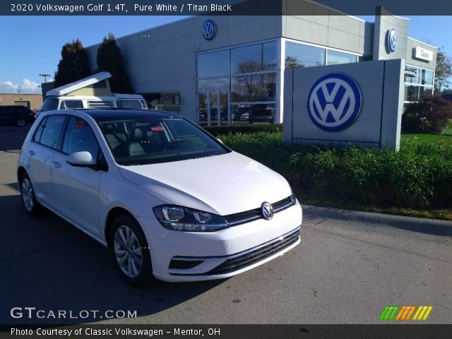 2020 Volkswagen Golf 1.4T in Pure White