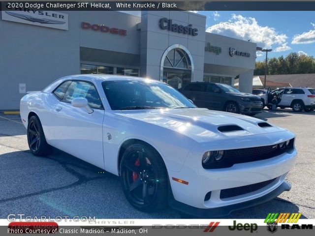 2020 Dodge Challenger SRT Hellcat in White Knuckle