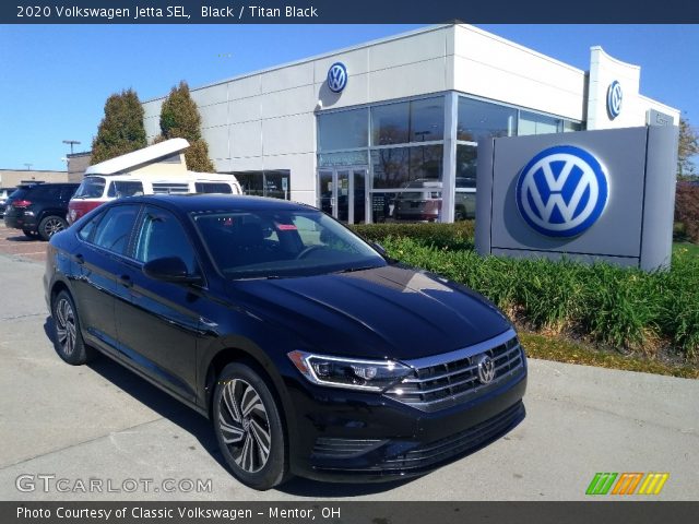 2020 Volkswagen Jetta SEL in Black