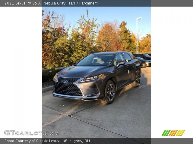 2021 Lexus RX 350 in Nebula Gray Pearl