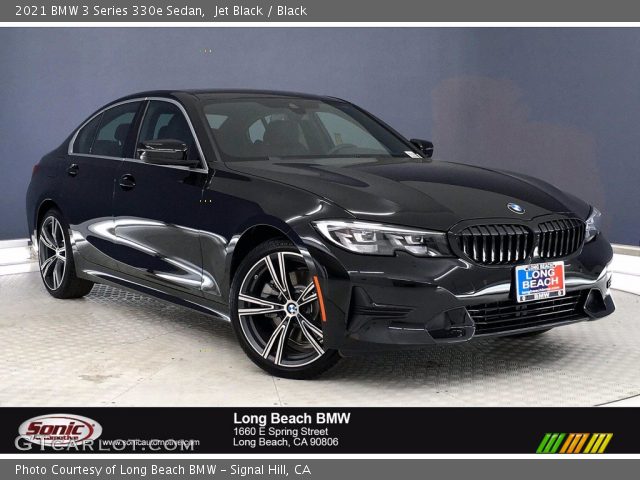 2021 BMW 3 Series 330e Sedan in Jet Black