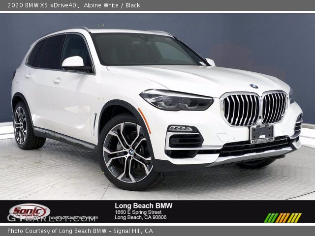 2020 BMW X5 xDrive40i in Alpine White