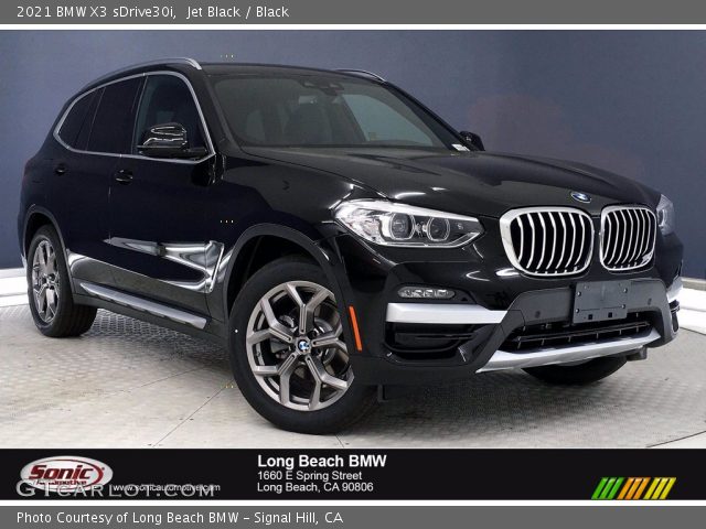 2021 BMW X3 sDrive30i in Jet Black