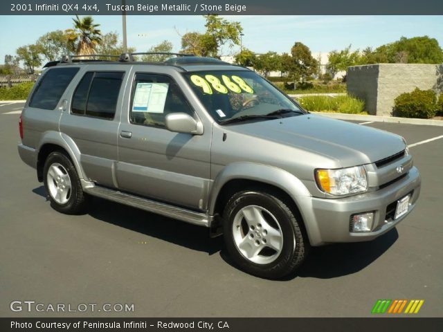 2001 Infiniti QX4 4x4 in Tuscan Beige Metallic